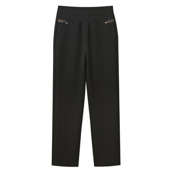 
High-waisted velvet trousers for middle-aged and elderly people collected by 106 people