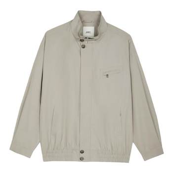 GWIT American retro cleanfit spring and autumn baseball uniform short casual jacket top work jacket for men