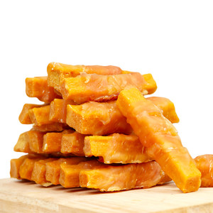 
Dog snacks, chicken and duck meat, dried Beibei pumpkin strips, pet dog molar sticks, nutritional dog training rewards