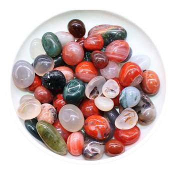 Natural Color Agate Broken Stone Crystal Stone
