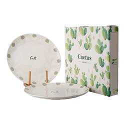 JOYYE hand-painted ins style 10-inch dish plate