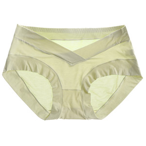 
Breathable ~ Antibacterial stage Pregnant women who are pregnant for three or four months of pregnancy underwear low waist and middle and late summer