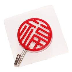 Festive Strong Seamless Adhesive Hooks on Wall Doors No need to Punch Behind