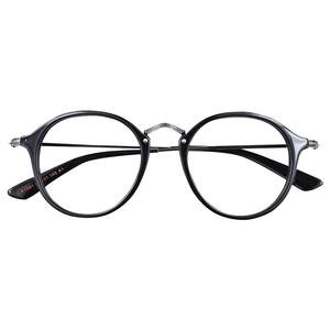 
Taro Fujii retro thin legs glasses frame for women round frame trendy myopia glasses frame fashionable literary flat light men and women Korean version