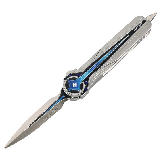 
Delta Operations Polaris flick knife genuine peripheral model Creed Mercy alloy non-edged metal toy