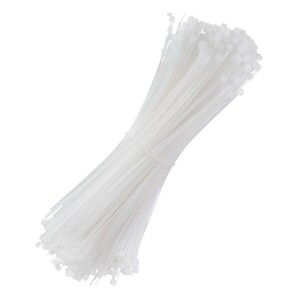 
Factory direct sales Yongda plastic cable ties 4*200mm bundled self-locking nylon cable ties 400 pieces white and black