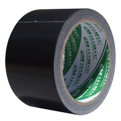 Black Opaque Cloth Tape High Adhesive Single Sided Carpet Kraft Tape