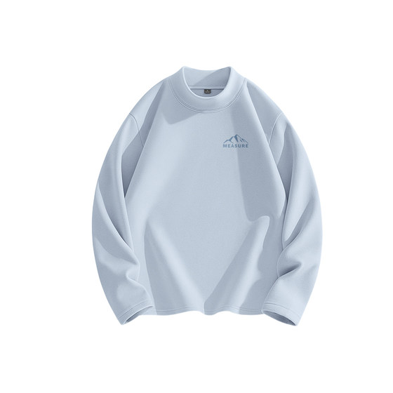 
Jeanswest men's velvet bottoming shirt for teenagers 2026 new winter thermal underwear men's half high collar inner wear for men