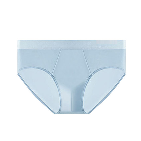 Men's summer thinness and cooling sensation triangle underwear Bozi antibacterial antibacterial and large size non -trace sexy trendy short pants head
