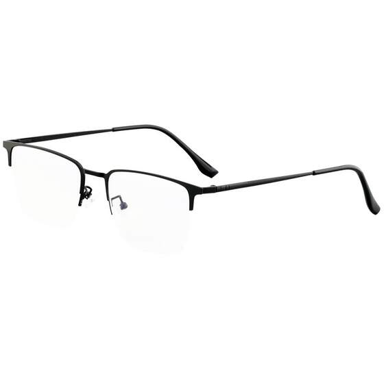 Can be paired with half frame myopia glasses for men with large face and large frame glasses. The frame has a degree of anti blue light of 150 degrees