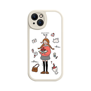 Suitable for OPPO A58 A3i+ A2M A6PRO A5 Vibrant Edition A57 Anti-fall RENO15/14 All-Inclusive FINDX9 Real Me V70 K13TP Little Fat Girl Painted Mobile Phone Soft Case Wholesale