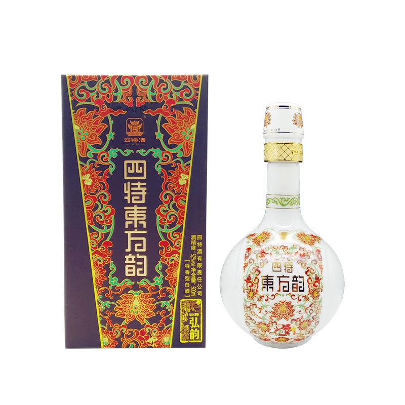 四特酒东方韵弘韵52度江西特香型四特弘韵正品高度白酒500ml*1瓶评价- 淘宝网