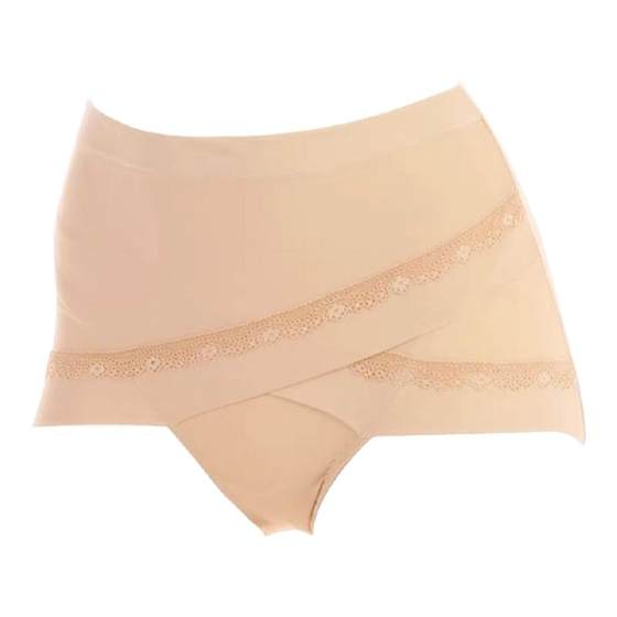 Japanese imported thick wood underwear ATSUGI pelvic girdle with thin lace for tightening the abdomen and lifting the buttocks for breathability. Postpartum mid waist women