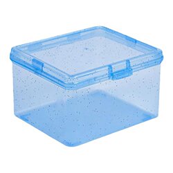 Card storage box transparent dustproof storage box with lid