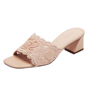 
Scatto's new fairy shoes lace fashion flip flops outer wear women's sandals EBI63BT6