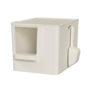 
Mi'ao cat litter basin extra large giant cat toilet anti-splash double-layer high fence meoof special basin
