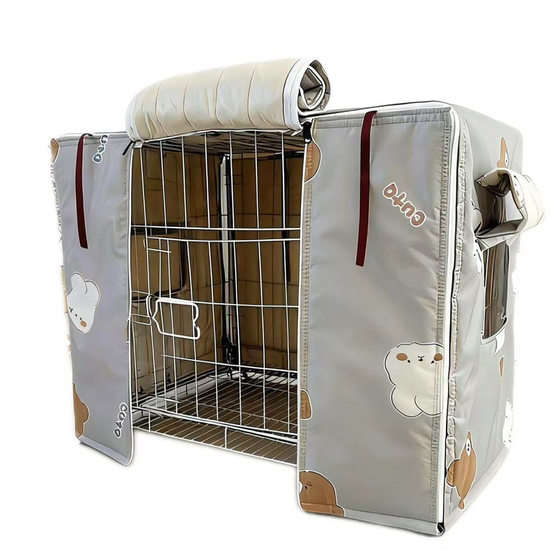 
Dog cage in winter, cotton to keep warm, rainproof, coldproof, windproof and snowproof, cat and dog pet cover, mosquito net, can be customized with free shipping