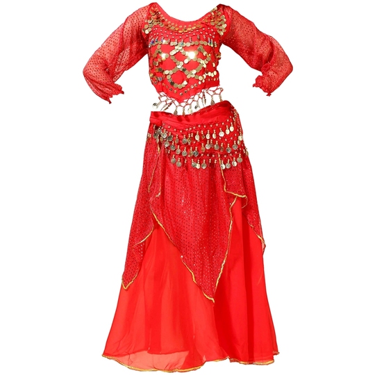 Vestimenta Tradicional Vestido De La India Mujer Conjunto De