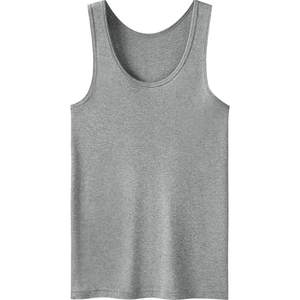 
[2 pieces] Three gun vest men's pure cotton breathable sweat-absorbing base wearing loose cotton men's sweat shirt I-shaped home