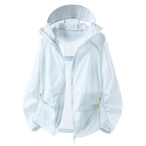 
Mountain sun protection clothing for women, lightweight outdoor skin clothing for men, anti-UV UPF50+ jacket 0263