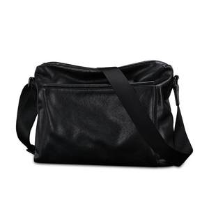 Ginseng bag backpack messenger bag men's bag large -capacity shoulder bag commute cross -casual shiplash bag leather bag