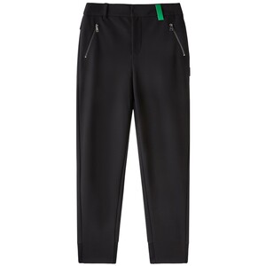 U/TI black suit pants pencil pants women's versatile simple commuting sports casual pants Youti 2025 spring new style

