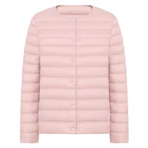 Tong Liya star-like duck thin down jacket for women in winter off-season casual round neck inner liner warm jacket J