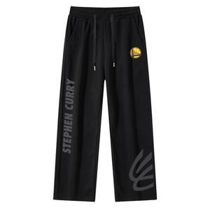 
American basketball Durant Curry James sweatpants men's youth straight pants autumn training pants