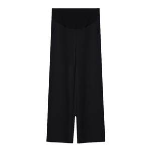 
October Mommy Maternity Suit Cigarette Pants Autumn and Winter New Style Outerwear Loose Straight Belly Supporting Work Pants