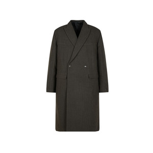 
Sketch men's autumn and winter new casual loose wool coat retro lapel long fashion trendy silhouette jacket