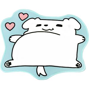 
Produced by Waigua This Dog Mouse Pad Cartoon Silicone Wrist Rest Office Study Desktop Comfortable Wrist Rest Anti-Slip Pad