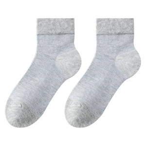 
Langsha Socks Women's Pure Cotton Mid-Tube Socks Summer Thin Antibacterial Deodorant Socks Summer Women's Cotton Socks White Women's Socks