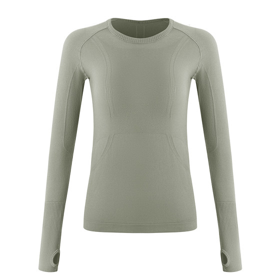 
Yoga sports tops for women, outdoor running, mountain climbing, quick-drying Pilates training fitness clothes, mountain climbing long-sleeved suits