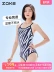 bikini Đồ bơi Chauke nữ đua xe một mảnh tam giác giảm béo chuyên nghiệp huấn luyện kích thước lớn Zoke đồ bơi nữ màu đen trắng đồ bơi nữ tre em đồ bơi kín đáo nữ 