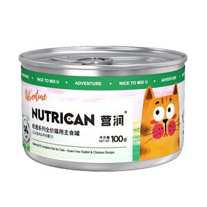
[Staple food cat can 195g high meat content] Nutritional science fruit functional all-stage non-picky cat food