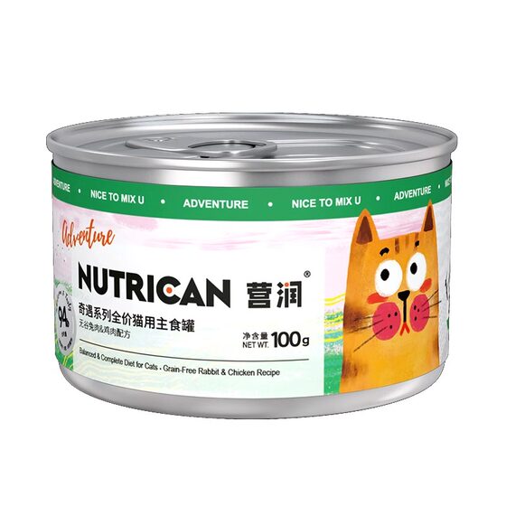 
[Staple food cat can 195g high meat content] Nutritional science fruit functional all-stage non-picky cat food