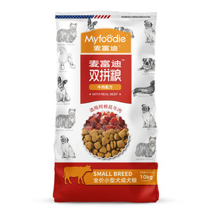 McFudi dog food 10kg beef dual -fighting small -scale Inu Di VIPs Bi Bomei universal picker main food
