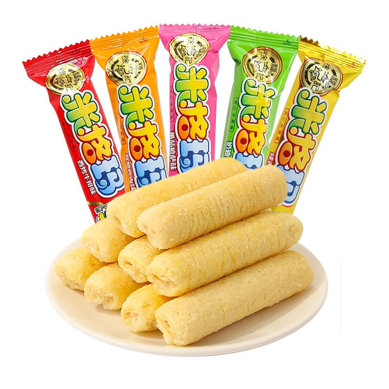 Hsu Fu Chi multi-flavored Migma sandwich rice cracker rolls and brown rice rolls energy bars bulk snacks of your choice gift pack