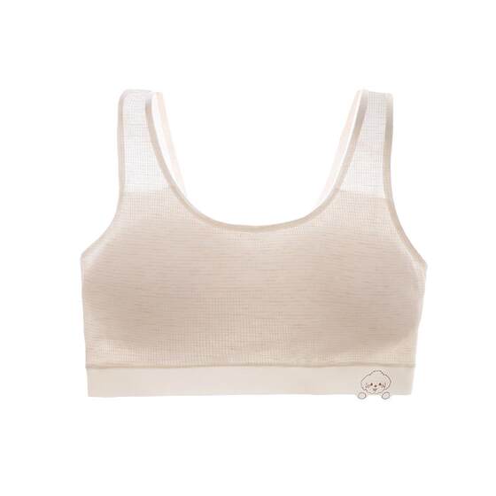 
Tingmei pure cotton underwear female students junior high school and high school students development period 10-18 years old breathable seamless girl bra