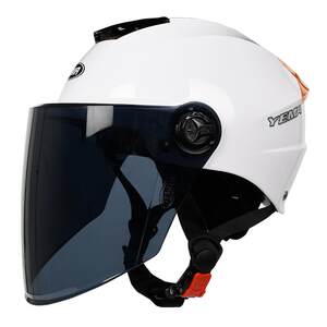 3C authentication Mustang electric motorcycle helmet men and women summer sunscreen half helmets four seasons universal summer safety caps
