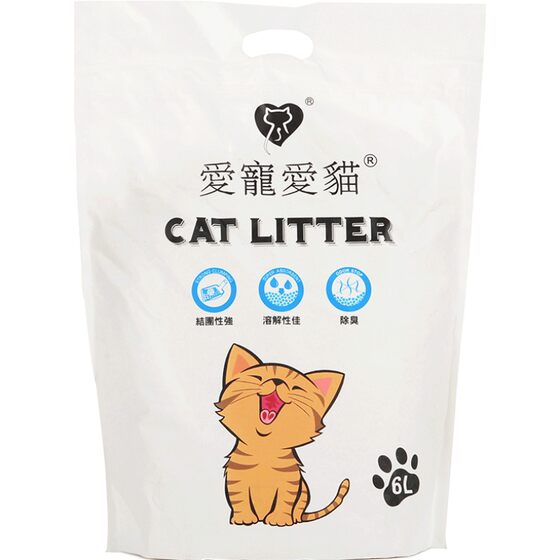 Tofu cat litter deodorization dust-free love love cat cat cat cat cat sand Lele cat tofu litter cat supplies

