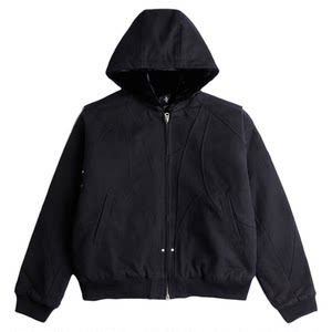 [All girls live broadcast room] AOGZ couple style jackets for men and women winter plus velvet and thickened fur collar cotton jackets