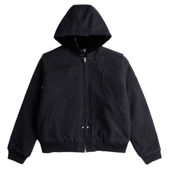 [All girls live broadcast room] AOGZ couple style jackets for men and women winter plus velvet and thickened fur collar cotton jackets