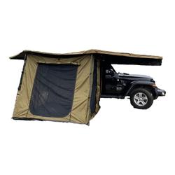 Fan-shaped Car Side Tent Car Outdoor Pentagonal Awning Tent With Side Cloth House Rear Rear Side Awning Canopy Cloth Surround