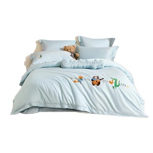 
[While stocks last] Luolai Children's 60 Count Class A Cotton Satin Embroidery Kit Boys Three or Four Pieces