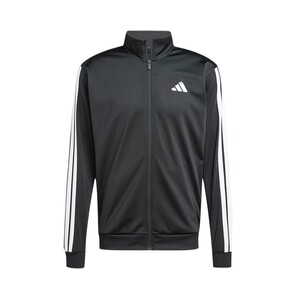 
adidas Adidas jacket men's and women's autumn sports quick-drying classic three-stripe lapel jacket JI8816
