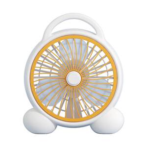 Electric fan household desktop fan light sound office table fan ghostly club small fan student dormitory