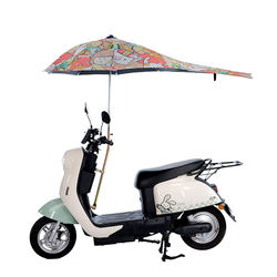 Quick release in three seconds! Umbrella awning for electric vehicles