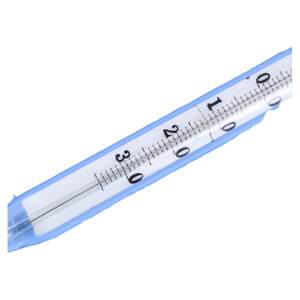 Mercury thermometer High Sever 0.1 Petrochemical Laboratory distillation 300/400 degrees GB opening flash point thermometer
