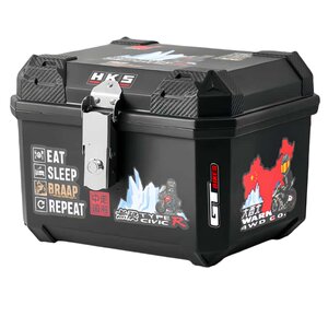 
Electric car trunk, motorcycle tail box, universal thickened large anti-shake battery car scooter storage box